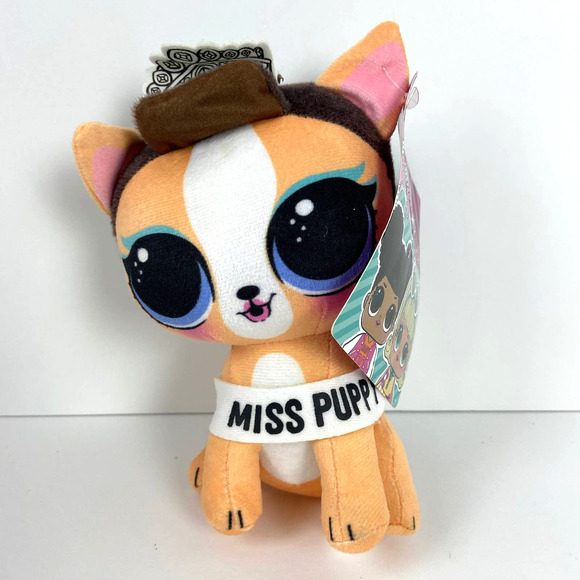 LOL Surprise Pets Plush Miss Puppy Dog 6" Toy Factory - Picture 1 of 8